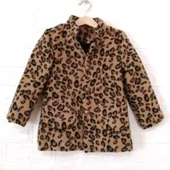Gold fish　裏ボアレオパード柄コート
