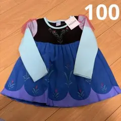 ★新品★Frozen アナと雪の女王 ワンピース 100cm