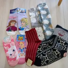 靴下7足セット ディズニー チュチュアンナ ハンプティダンプティ