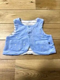 ブランシェス リバーシブルベスト ベビーベスト60~70