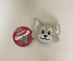 トムとジェリー 缶バッチ、ぬいぐるみピンバッジ