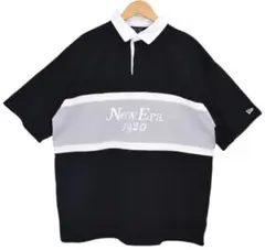 New Era ポロシャツ 半袖 ブラックのサムネイル