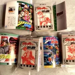 豆ガシャ本 ジョジョの奇妙な冒険 全６種 ガチャガチャ2部4部5部セット