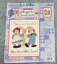 Raggedy Ann and Andy クロスステッチ図案集 Raggedy Ann & Andy クロスステッチ 図案集 - メルカリ