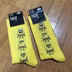 スポンジボブ　ソックス　靴下　2足