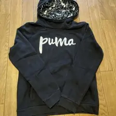 PUMA ブラック パーカー 160サイズ