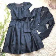 ONEIROS クロスプラス社製　ワンピーススーツ　ネイビー