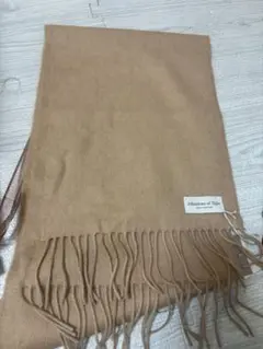 Johnston of Elgin ブラウンマフラー