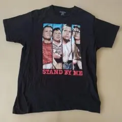 映画 STAND BY ME Tシャツ ブラック フォトプリント ムービーT 黒のサムネイル