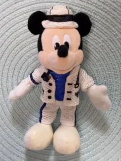 ディズニー　クラブマウスビート　ミッキー ぬいぐるみバッジ