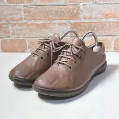 訳あり【Re:getA】 リゲッタ　レースアップシューズ(L)ベージュ系