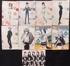 ウマ娘・エヴァ・トリアージX等のポストカード等のセット(全21点)