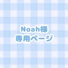 Noah様 専用ページ