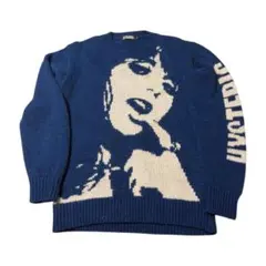 HYSTERIC GLAMOUR 青セーター 希少サイズS