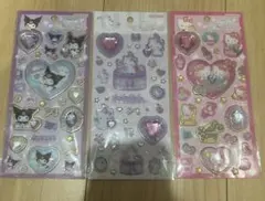 t*e様 サンスター文具　サンリオ　キラキラジュエルシール