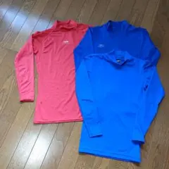 サッカー長袖 インナー3枚セット