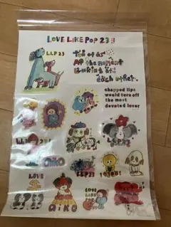 LOVE LIKE POP 23 シールセット aiko