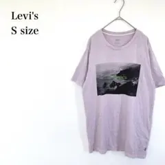 リーバイス　半袖プリントTシャツ S 綿100% カジュアル　ユニセックス　古着