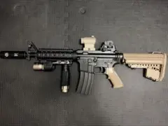 東京マルイ 次世代電動ガン M4 CQB-R FDE おまけ付き - メルカリ