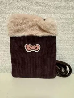 ★ハローキティ　ポシェット　コーデュロイ