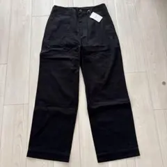 新品　ジャーナルスタンダード　INHERIT 黒 ワイドパンツ　チノパン