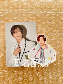 高橋恭平　なにわ男子　HARDWORK トレカ・シール