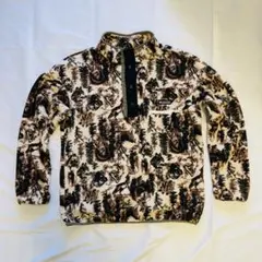 Columbia フリースジャケット アウトドア総柄