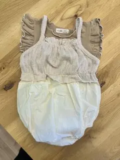 韓国子供服 ロンパース 70 ナチュラル くすみカラー 女の子 まとめ売り