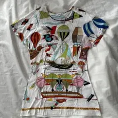HERMES Les Folies du Ciel Tシャツ Mのサムネイル