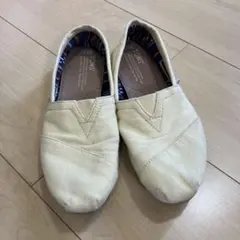 TOMS レモンイエロー　スリッポン