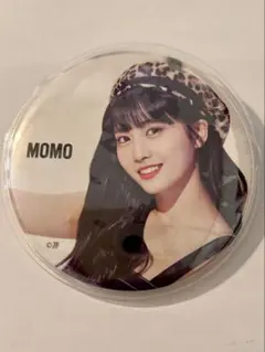 TWICE モモ 缶バッジ HAPPY HAPPY MOMO