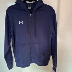 UNDER ARMOUR ネイビー フルジップパーカー MD
