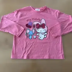 My Melody 長袖カットソー 120サイズ ピンク
