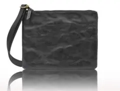 ショルダーバッグ 本革 クラッチバッグ ハンドストラップ付 牛革