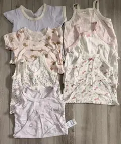 ベビー肌着ロンパースタイプ8点セット