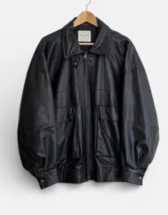 【FREAK'S STORE】リラックスフィット フェイクレザー ブルゾンのサムネイル