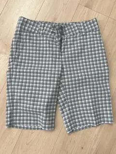 Nike チェック柄 ゴルフショートパンツ