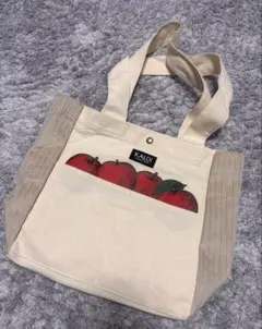 KALDI COFFEE FARM りんご柄 トートバッグ