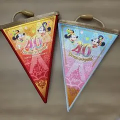 東京ディズニーリゾート 40周年 ミッキー＆ミニー ガーランド