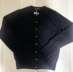 GREEN LABEL RELAXING ブラックカーディガン 38