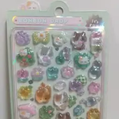 正規品 ねこねこボンボンBONBON DROP ボンボンドロップシール クーリア