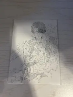 進撃の巨人 リヴァイ 特典 イラストカード - メルカリ