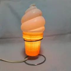 スジャータ TOMI ソフトクリーム看板 ライト点灯 照明 あんどん 非売品