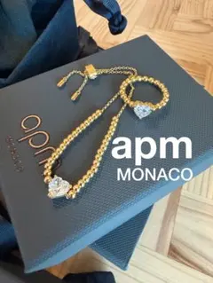 apm monaco ボールチェーンブレスレット&リング