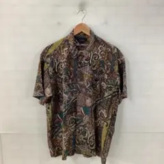 7.10◎M102SZ◎グローズベック◎半袖シャツ◎Ｌ◎総柄のサムネイル
