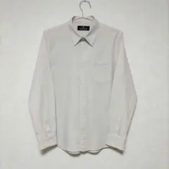 NANO UNIVERSE　サッカー ストライプシャツ　L　ベージュ