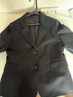 w*a様 ブラック テーラードジャケット 2ボタン