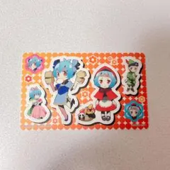 エヴァンゲリオン ぷちえゔぁ 限定 シール 碇シンジ 綾波レイ 2