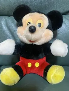 レア⭐️ヴィンテージ　ミッキーぬいぐるみマスコット