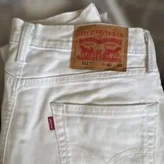リーバイス Levi's 511 ホワイトデニムパンツ W30 L32